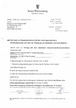 Bescheinigung nach §VK13B