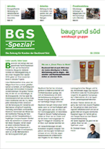 Titelseite der BGS News 06/2024 mit Textspalte und Headerbild